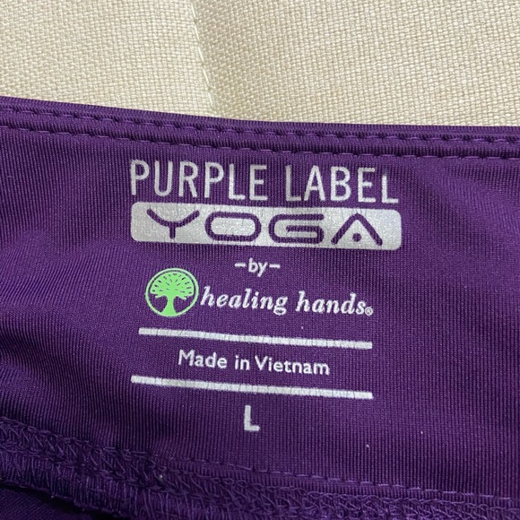 COPY - Healing Hands Purple Label Yoga pants Tori  large - Picture 6 of 6